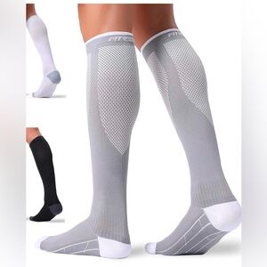 EUC. One pair Fitrell S-Med Compression Socks